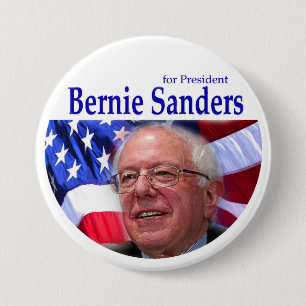 Bóton Redondo 7.62cm MÁQUINAS DE LIXAR de BERNIE para o presidente