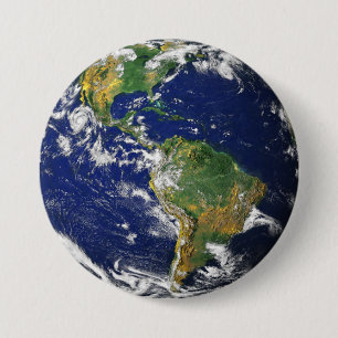 Bóton Redondo 7.62cm Marble_Mundo azul Profundo