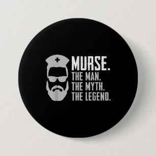 Bóton Redondo 7.62cm Mens Funny Murse