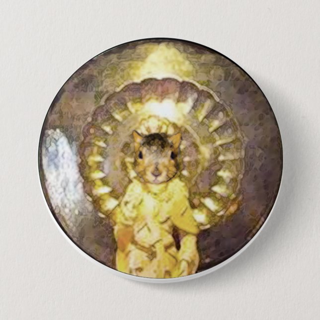 Bóton Redondo 7.62cm MIM botão da pérola (Frente)