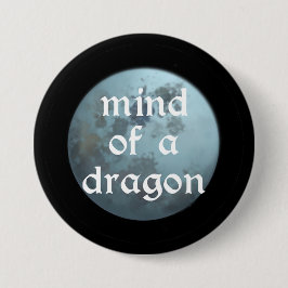 Bóton Redondo 7.62cm Mind of a Dragon Button
