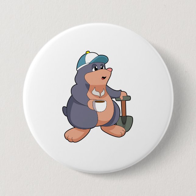 Bóton Redondo 7.62cm Mole Shovel (Frente)