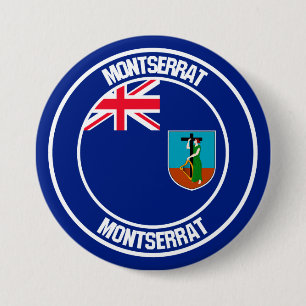 Bóton Redondo 7.62cm Montserrat Round Emblem