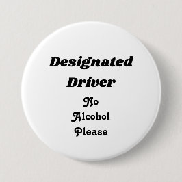 Bóton Redondo 7.62cm Motorista designado 3" botão