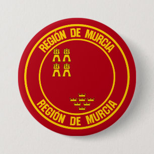 Bóton Redondo 7.62cm Murcia Round Emblem
