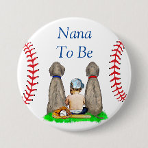 Nana to Be | Chá de fraldas de Baseball Themed Boy