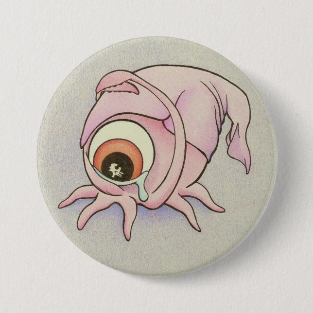 Bóton Redondo 7.62cm não pode ajudar mas gritar (Frente)