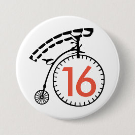 Bóton Redondo 7.62cm Não sou um número.