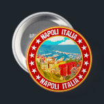 Bóton Redondo 7.62cm Napoli<br><div class="desc">Napoli</div>