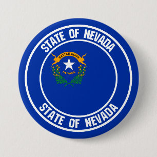 Bóton Redondo 7.62cm Nevada Round Emblem