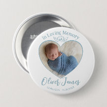 No Loving Memory Baby Photo Angel Wings Keepsasasa