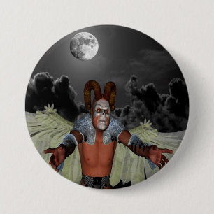 Bóton Redondo 7.62cm Noite Demon
