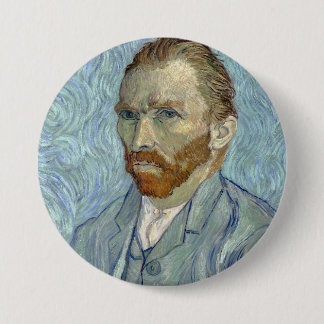 Bóton Redondo 7.62cm O autorretrato de Van Gogh