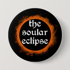 Bóton Redondo 7.62cm O Botão de Eclipse Soular