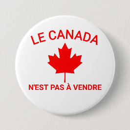 Bóton Redondo 7.62cm O Canadá não está à venda Camiseta, Canada Is No