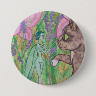 Bóton Redondo 7.62cm O Novo Freind de Kitten