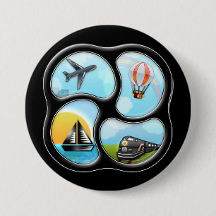 Bóton Redondo 7.62cm O que for preciso (pino)