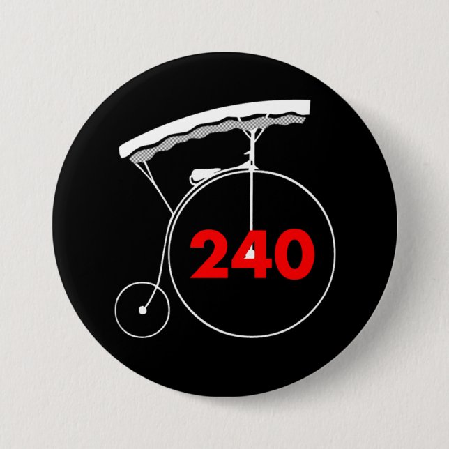 Bóton Redondo 7.62cm Observador 240 (Frente)