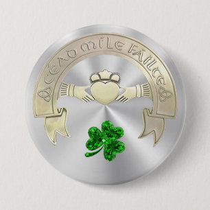 Bóton Redondo 7.62cm One Hundred Thousand Welcomes