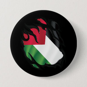 Bóton Redondo 7.62cm Palestina - Bandeira estampada