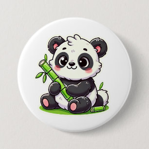 Bóton Redondo 7.62cm Panda Ivaniby