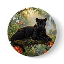 Pantera Negra Quênia Flores da Selva Cachoeira