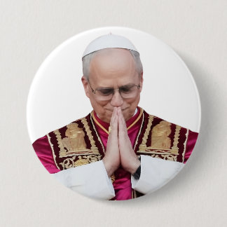 Bóton Redondo 7.62cm Papa Leão XIV Presente Religioso Católico