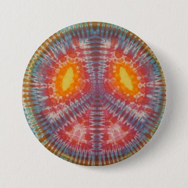 Bóton Redondo 7.62cm paz (Frente)