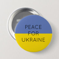 Paz Para A Ucrânia Sinalizador Ucraniano Mínimo Si