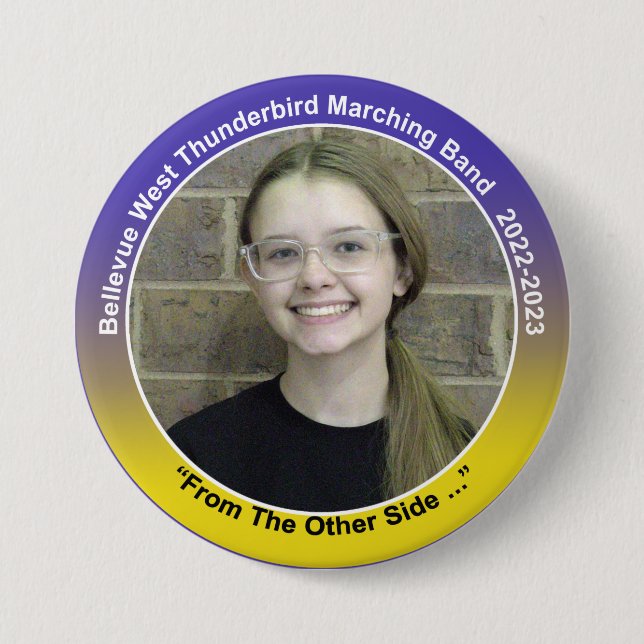 Bóton Redondo 7.62cm Percussion Catherine 11 (Frente)