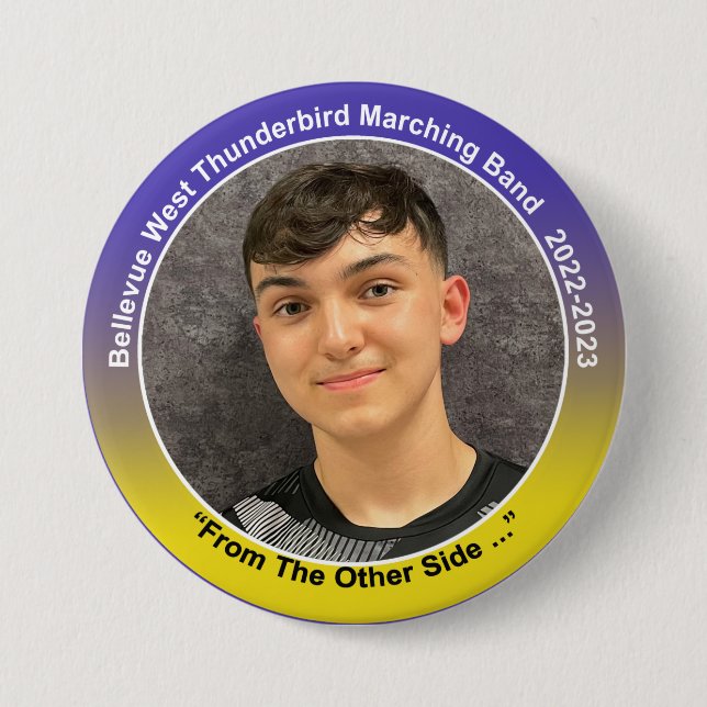 Bóton Redondo 7.62cm Percussion Jax 9 (Frente)