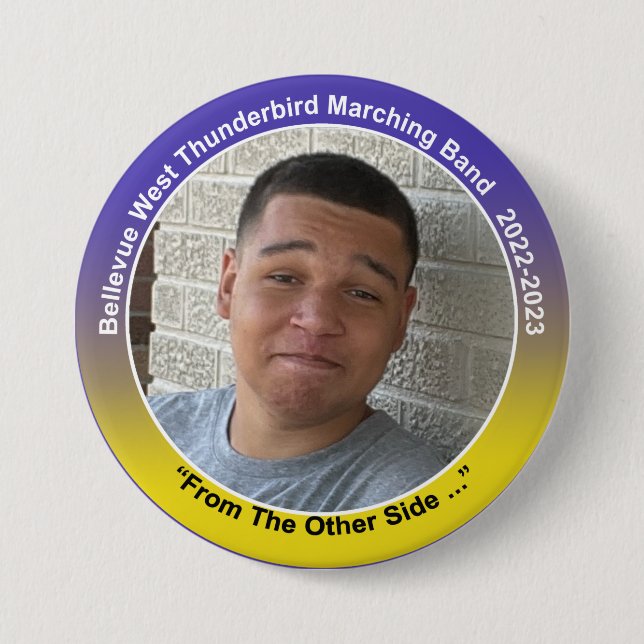 Bóton Redondo 7.62cm Percussion Merrick 10 (Frente)