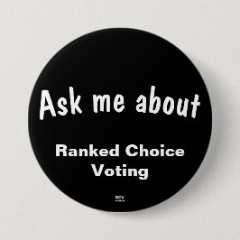 Bóton Redondo 7.62cm Pergunte-me sobre RCV