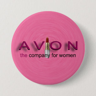 Bóton Redondo 7.62cm Personalize este botão de Avon