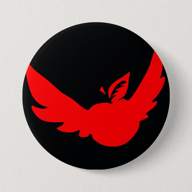 Bóton Redondo 7.62cm Pin de VP de "Abelon" (Frente)