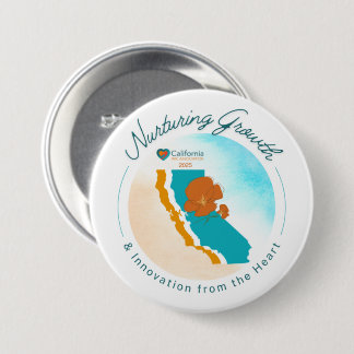 Bóton Redondo 7.62cm Pino de 3" da Conferência Anual CWA 2025