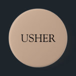 Bóton Redondo 7.62cm pino redondo de 3inch Usher<br><div class="desc">grande pino 3inch na luz - roxo</div>