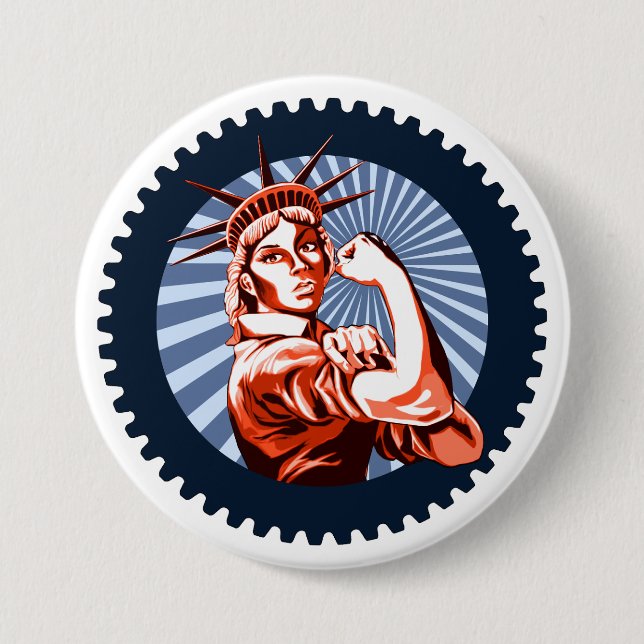 Bóton Redondo 7.62cm Podemos Fazer Isso Juntos (Frente)