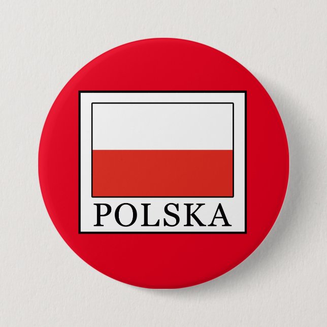 Bóton Redondo 7.62cm Polska (Frente)