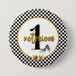 Bóton Redondo 7.62cm Primeiro aniversario Rero Hip Hop