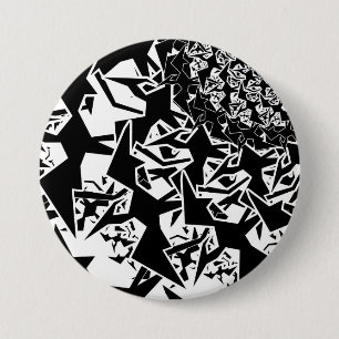 Bóton Redondo 7.62cm Pterodactyl de Fractyl