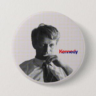 Bóton Redondo 7.62cm Robert F. Kennedy