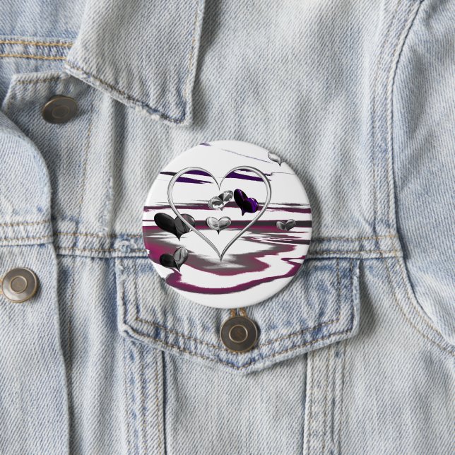 Bóton Redondo 7.62cm Romance futurístico (In Situ)