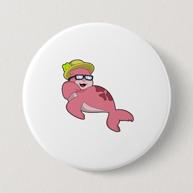 Bóton Redondo 7.62cm Selo com óculos.PNG (Frente)