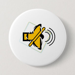 Bóton Redondo 7.62cm Sem som