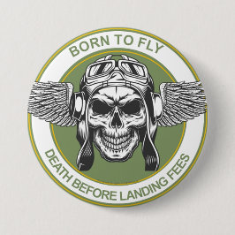 Bóton Redondo 7.62cm Sem taxas de aterrissagem