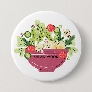 Bóton Redondo 7.62cm Semana da Salada