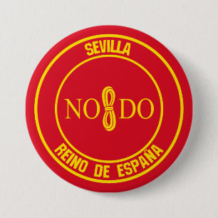 Bóton Redondo 7.62cm Sevilla Round Emblem