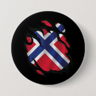 Bóton Redondo 7.62cm Sinalizador De Encanamento Da Noruega