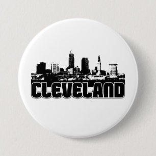 Bóton Redondo 7.62cm Skyline de Cleveland